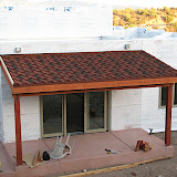 Hill view of patio 10/4
