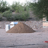 Sand and first concrete coat 10/22