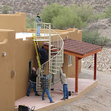 Putting spiral in place 12/21