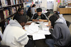 These EPA Academy students work hard to complete their budgets