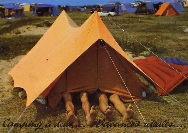 Cartes Postales Pop et  Kitsch des années 50, 70 et 70 - Pop and kitsch vintage postcards from the fifties, the sixties and the seventies : Humours de vacances