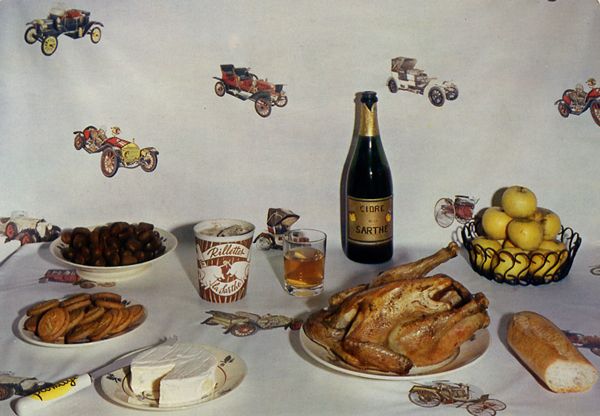 Cartes Postales Pop et  Kitsch des années 50, 70 et 70 - Pop and kitsch vintage postcards from the fifties, the sixties and the seventies : L'eau à la bouche ?