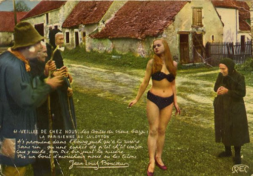 Cartes postales pop et kitsch des annéees 50, 70 et 70