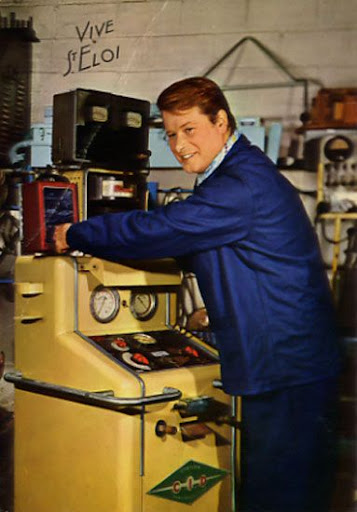 Cartes Postales Pop et Kitsch des années 50, 70 et 70 Proper workers / Vrais travailleurs