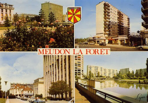 Cartes Postales Pop et Kitsch des années 50, 70 et 70 Suburban architecture / Architecture de villes nouvelles