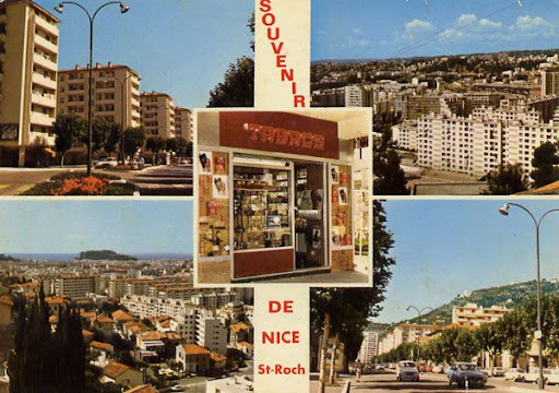 Cartes Postales Pop et Kitsch des années 50, 70 et 70 Suburban architecture / Architecture de villes nouvelles