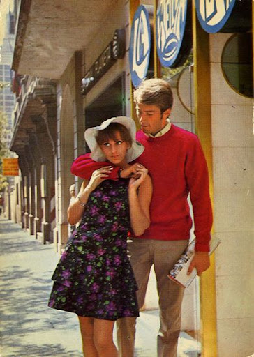 Cartes Postales Pop et  Kitsch des années 50, 70 et 70 Groovy couples / Couples branchés