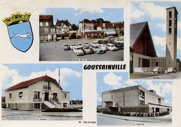 Cartes Postales Pop et  Kitsch des années 50, 70 et 70 villes pas funky / (un) funky towns