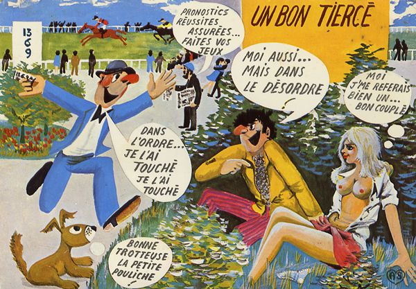 Cartes Postales Pop et  Kitsch des années 50, 70 et 70 Avec un peu d'aide de nos amis - Pop and kitsch vintage postcards from the fifties, the sixties and the seventies With a litte help from our friends