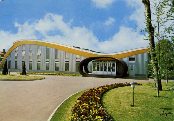 Cartes Postales Pop et  Kitsch des années 50, 70 et 70 - Pop and kitsch vintage postcards from the fifties, the sixties and the seventies : DEUIL LA BARRE (95170 - Val d'Oise)La Patinoire