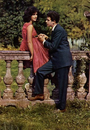 Cartes Postales Pop et  Kitsch des années 50, 70 et 70 - Pop and kitsch vintage postcards from the fifties, the sixties and the seventies : L'amour est dans le pré
