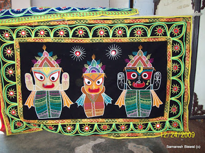 Applique work