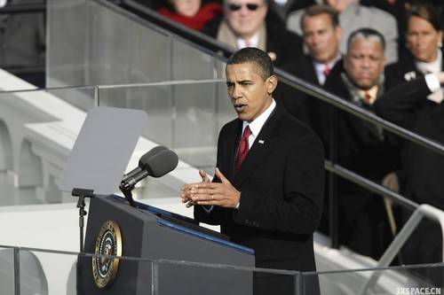 Live版的奥巴马就职典礼obama