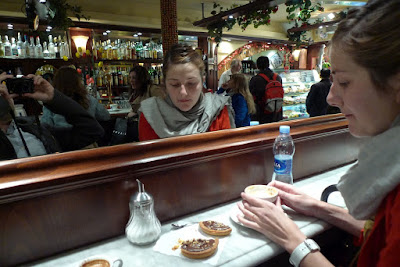 Our first cafe treat!