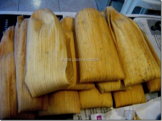 Tamales en hoja de maz 25 DE CARNE