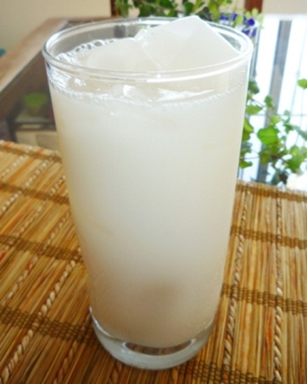 MI AGUA DE HORCHATA CON CREMA DE COCO AADIDA, PRUEBALA! Tamao web 2