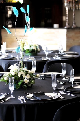 Wedding table decorations and flower arrangements - Joretha Taljaard Wedding Photography