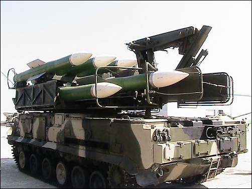 9A39 Launch/Reload Vehicle for the BUK M1-2