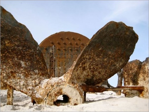 Amazing Above-Water Shipwrecks_6 Amazing Above-Water Shipwrecks_6