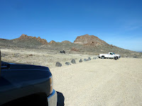 Chalky Butte parking lot Photo
