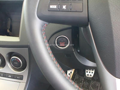 Mazda Axela Start Stop Button