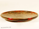 SOLD! - Wasted Years: Maple & resin, 13in. diam.