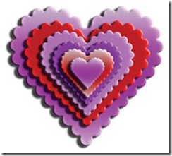 Classic Scalloped Heart