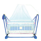 Nôi giường trẻ em 2 tầng rung tự động Long Hưng, sức đưa 27kg