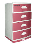Tủ nhựa VIC 4 ngăn rộng 57cm