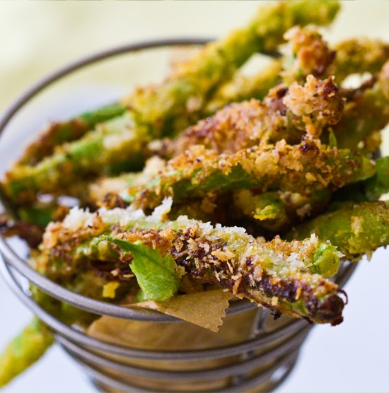 Panko Crispy Green Bean Fries. Just Give Veggies Luv! Vegan Recipe