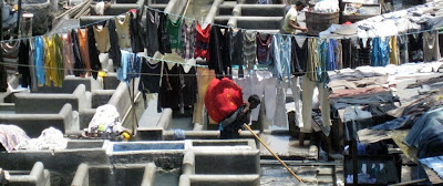 Laundry in Mumbai, India