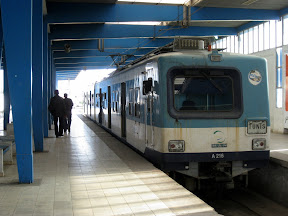 Trains from Tunis to Sidi Bou Said
