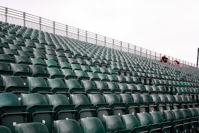 Grandstand at the Cartier International Polo in England