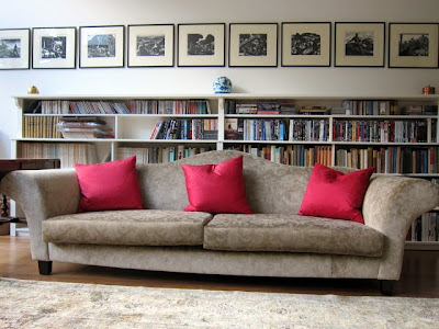 Sofa in the Linear House in Highgate London