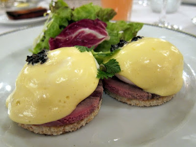 Hotel Le Bristol Restaurant Gastronomique breakfast in Paris France