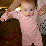 23 weeks old &ndash; M going for a walk
