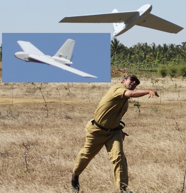 Urban View Unmanned Aerial Vehicle [UAV] by Aurora Integrated Systems, Bangalore, India