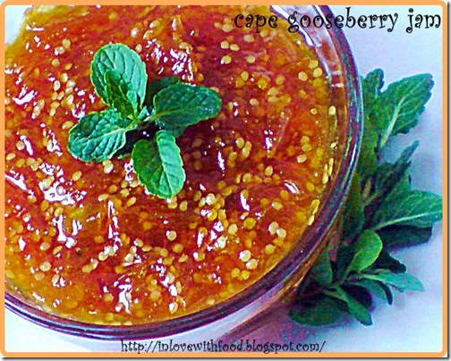 cape gooseberry jam