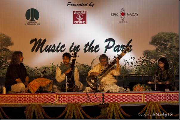 Music in the Park – Pt. Debu Chaudhuri-2