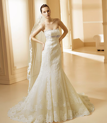 Modelo Megara - Colección Dentelle - La Sposa 2008