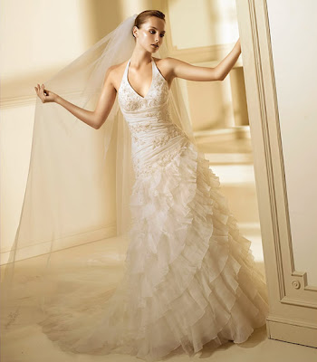 Modelo Macarena - Colección Ruffles - La Sposa 2008