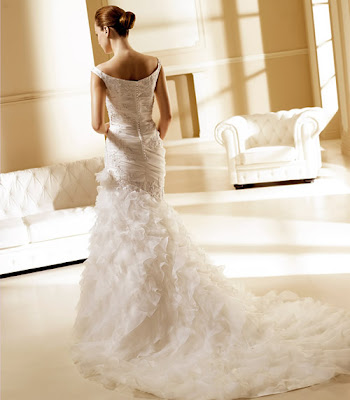 Modelo Megan - Colección Ruffles - La Sposa 2008