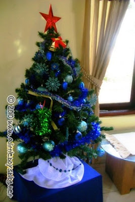 Blue Christmas tree Blue Christmas tree