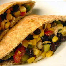 Black Bean Taco Salad With Lime Vinaigrette