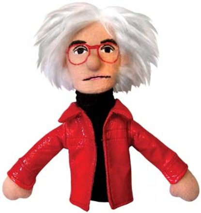 Andy Wahrol puppet