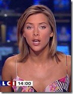 Mélissa Theuriau - making the French news sexy.