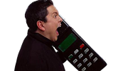 Dom Joly on the first iPad.