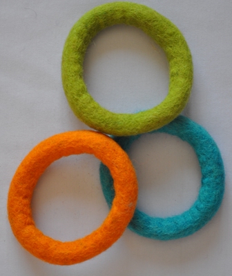 Felt Bangle