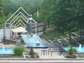 Shrine as seen from Chapel window