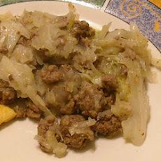 Beef Cabbage Hash